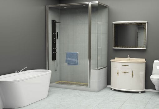 douche verre neuve sur mesure douche en verre neuve et réalisée sur mesure