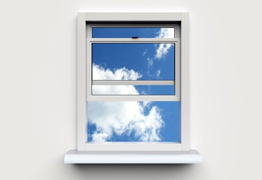 fentre double coulissante fentre double coulissante double vitrage vue ciel bleu