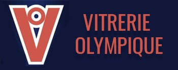 logo horyzontal de l'entreprise Vitrerie Olympique à Gatineau
