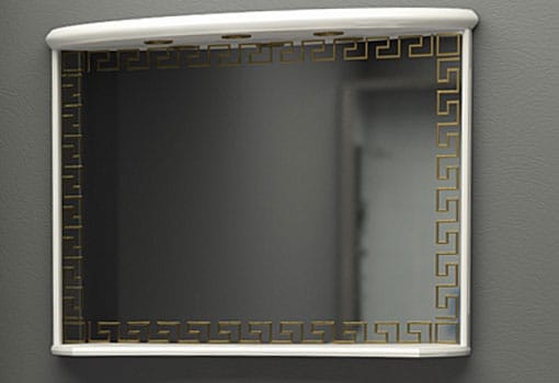 miroir sur mesure avec motifs fenetre double vitre ciel bleu nuages