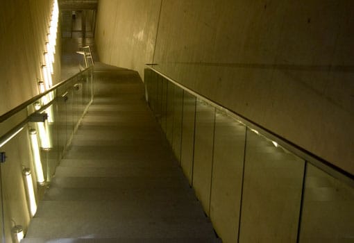 rampe d'escalier garde corps en verre rampe verre escalier